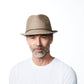 FANCIA FEDORA AVEC CORDELETTE DE CUIR