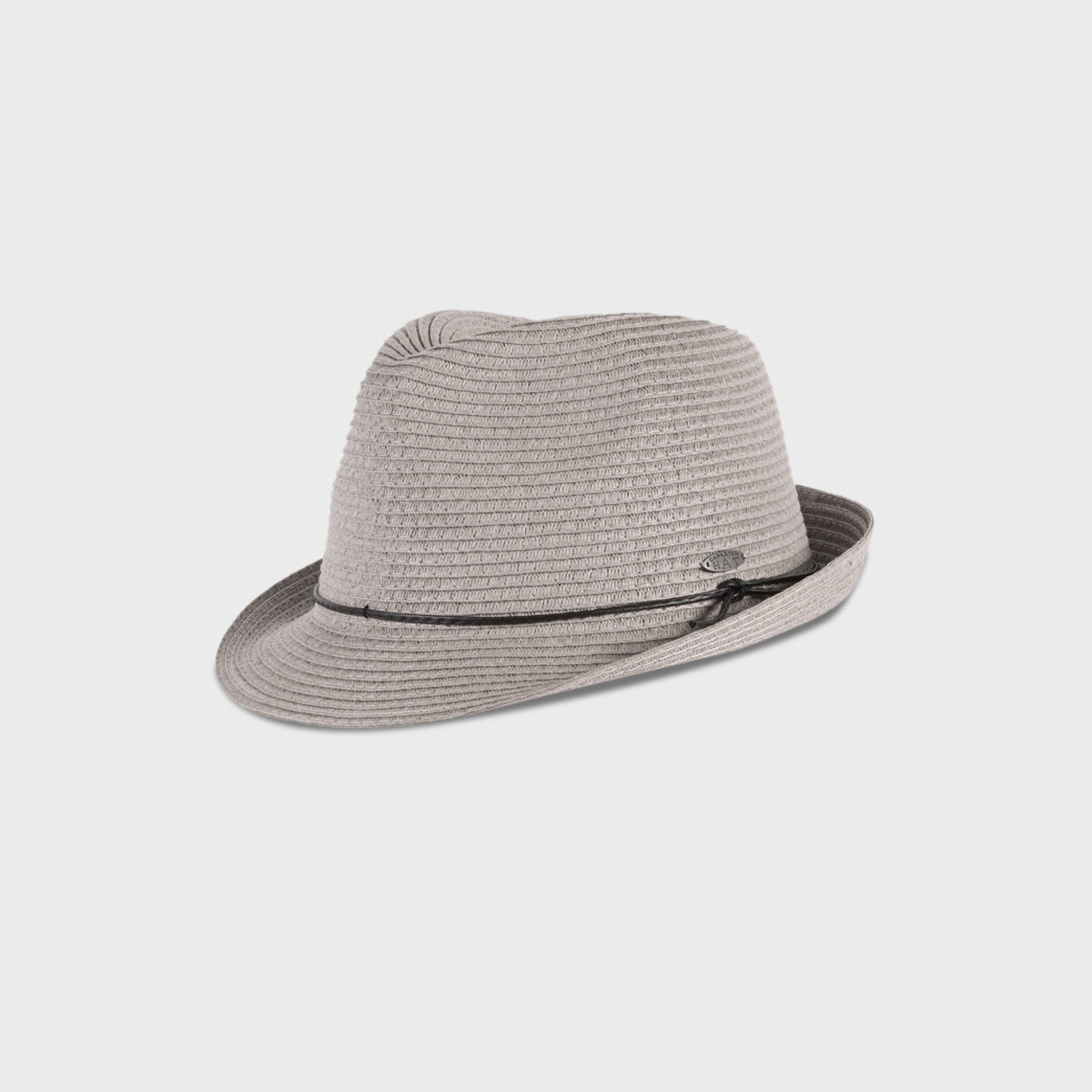 FANCIA FEDORA AVEC CORDELETTE DE CUIR