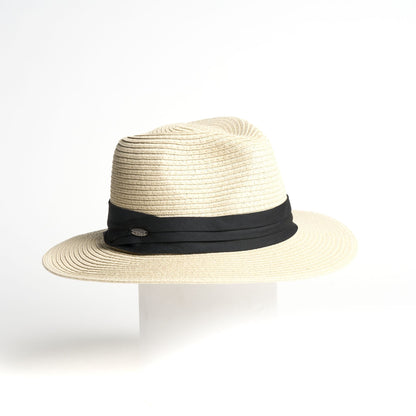 FRANCO-FEDORA LARGE AVEC RUBAN LARGE
