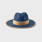 FLORENT - FEDORA ÉCRASABLE AVEC DÉTAIL DE PAILLE