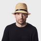 CARL  FEDORA AVEC CUIR