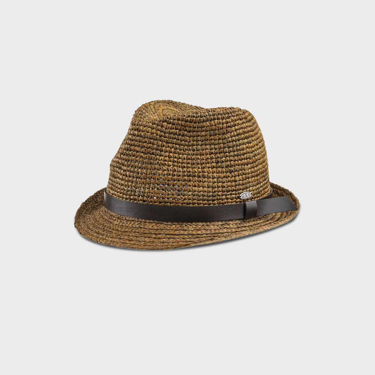 CARL  FEDORA AVEC CUIR