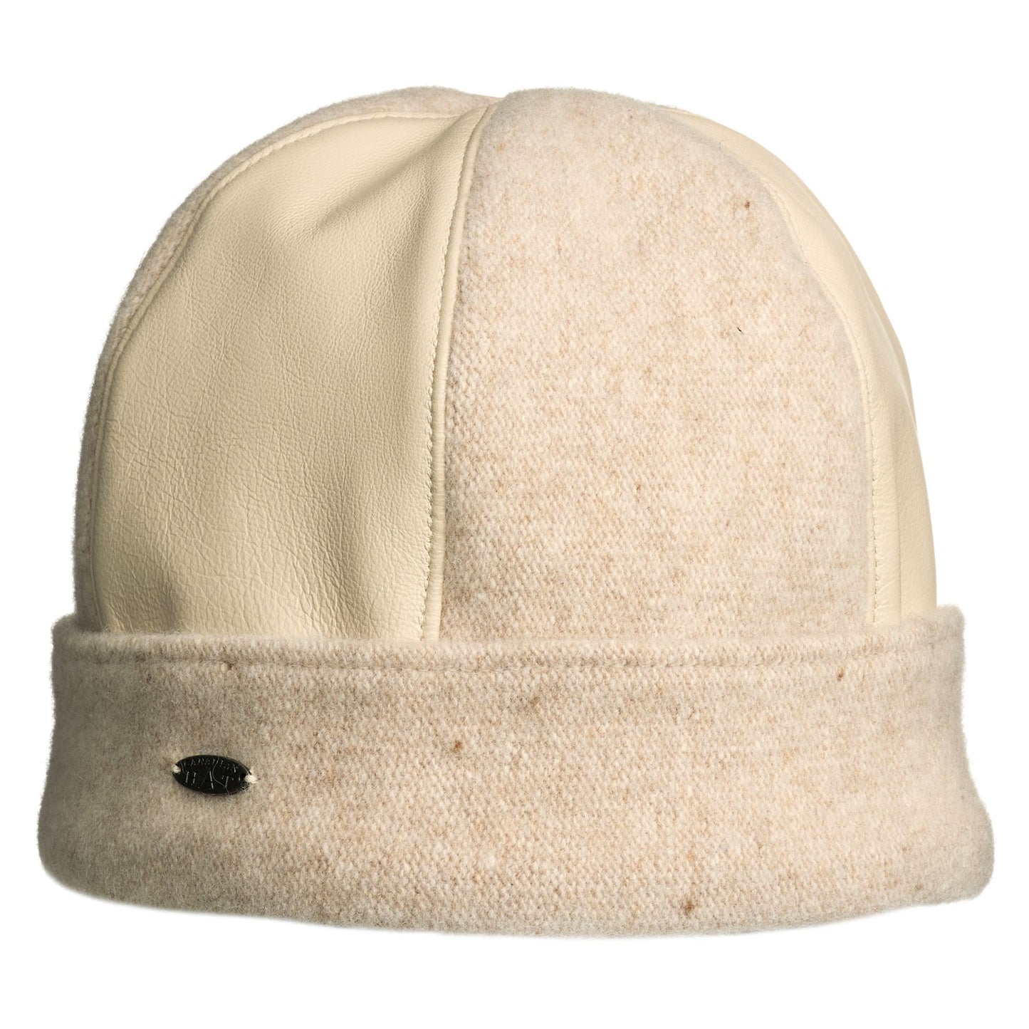ARLI - BONNET EN ORMOS ET CUIR