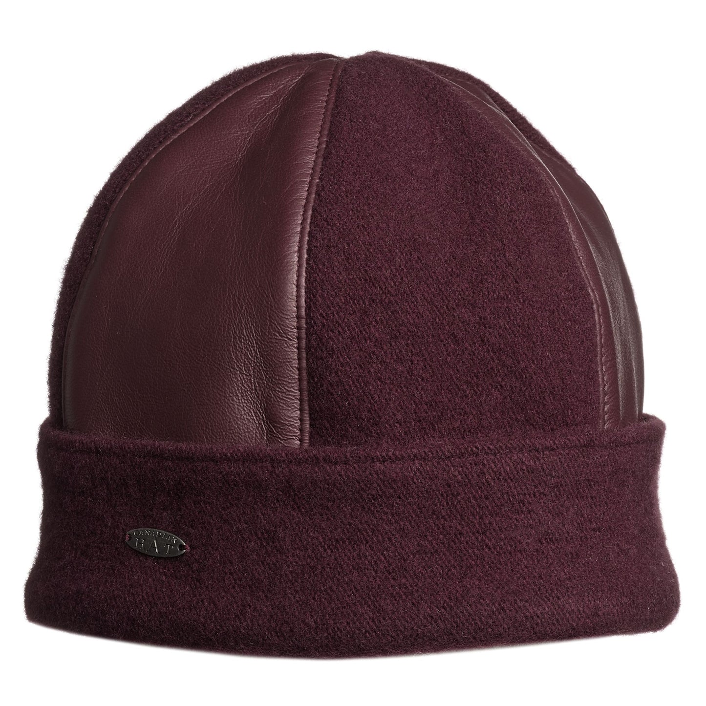 ARLI - BONNET EN ORMOS ET CUIR