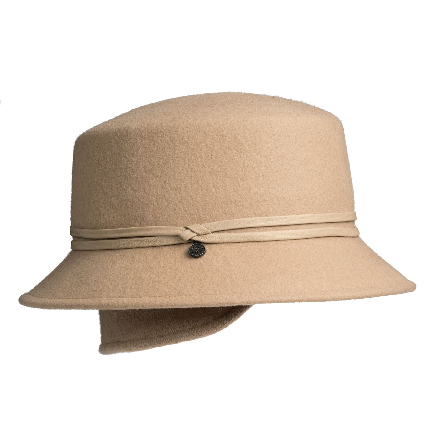 BALLIE E- CHAPEAU SEAU AVEC RABAT D'OREILLE