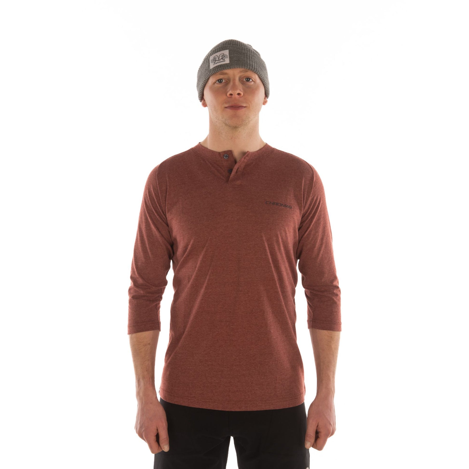CHROMAG APPAREL  DARK BRICK HEATHER M  