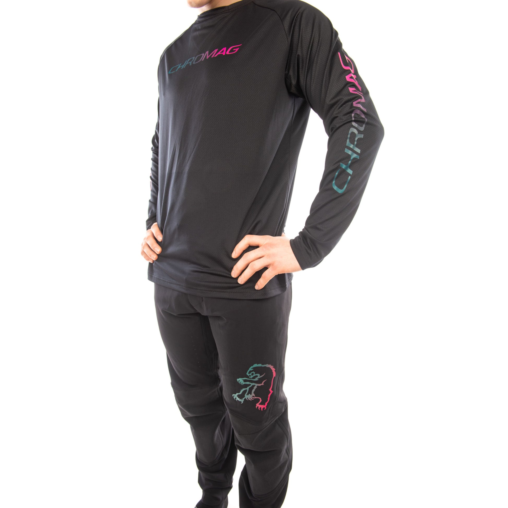 CHROMAG APPAREL  START-BLACK-GRADIENT S  