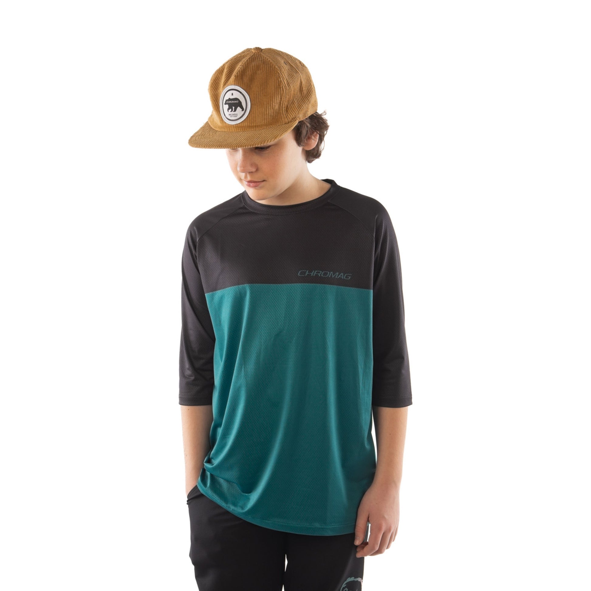 CHROMAG APPAREL  DIRECT-BLACK-TEAL L(10)  