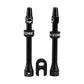 Cushcore tiges de valve 44mm noir (paquet de 2)