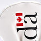 "Canada Driver Cover featuring a detailed Canadian flag design."