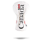 Alt text: Canada flag design driver cover with rear floating feature, ideal for vehicle customization.