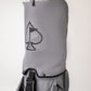 Player Preferred™ Cart Bag in Flat Ash, showcasing a sleek design with multiple pockets and a comfortable strap.