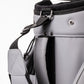 Player Preferred™ Cart Bag in Flat Ash color, showcasing a sleek design with multiple pockets and a comfortable strap for easy carrying.