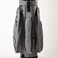 Player Preferred™ Cart Bag in Flat Ash, showcasing a sleek design with multiple storage pockets and padded straps.