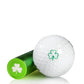 Clover Ball Stamp in a circular design with a clover motif, displayed on a white background.