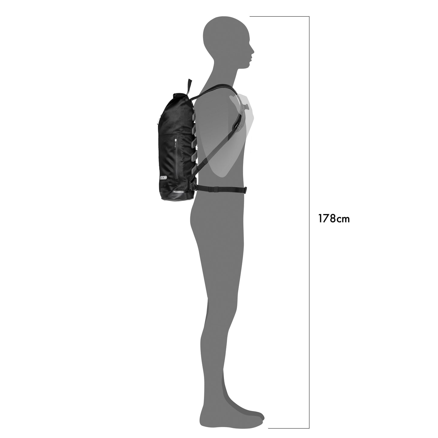 Ortlieb Backpack Commuter-Daypack- Cyber Blue/Cyber Pink 21L