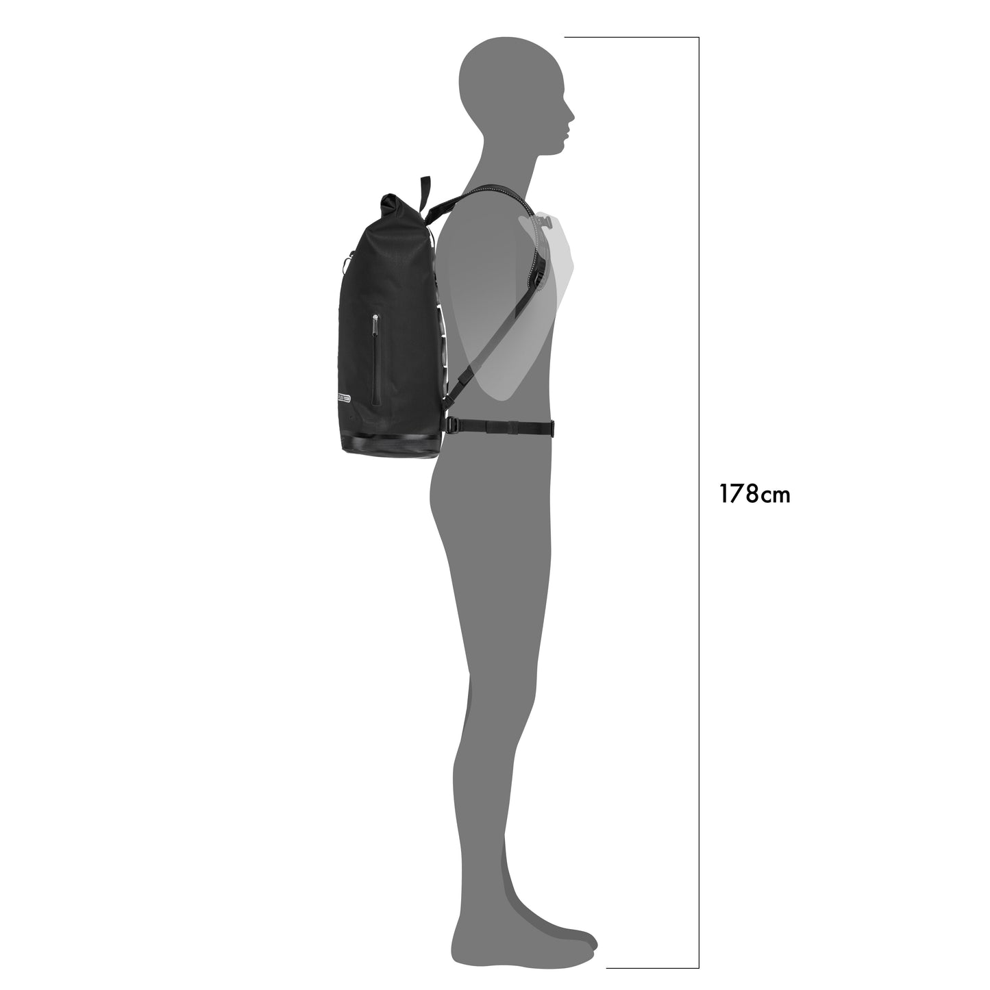 Ortlieb Backpack Commuter-Daypack- Cyber Blue/Cyber Pink 21L