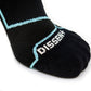 GFX COMPRESSION HYBRID DLX-WOOL NORDIC SKI SOCKS