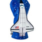 NASA Space Shuttle driver cover featuring an iconic design, showcasing NASA's logo and shuttle imagery against a sleek black background.