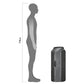 ORTLIEB DRY BAG PS490 NO VALVE BLACK/GREY 13L