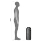ORTLIEB DRY BAG PS490 NO VALVE BLACK/GREY 13L