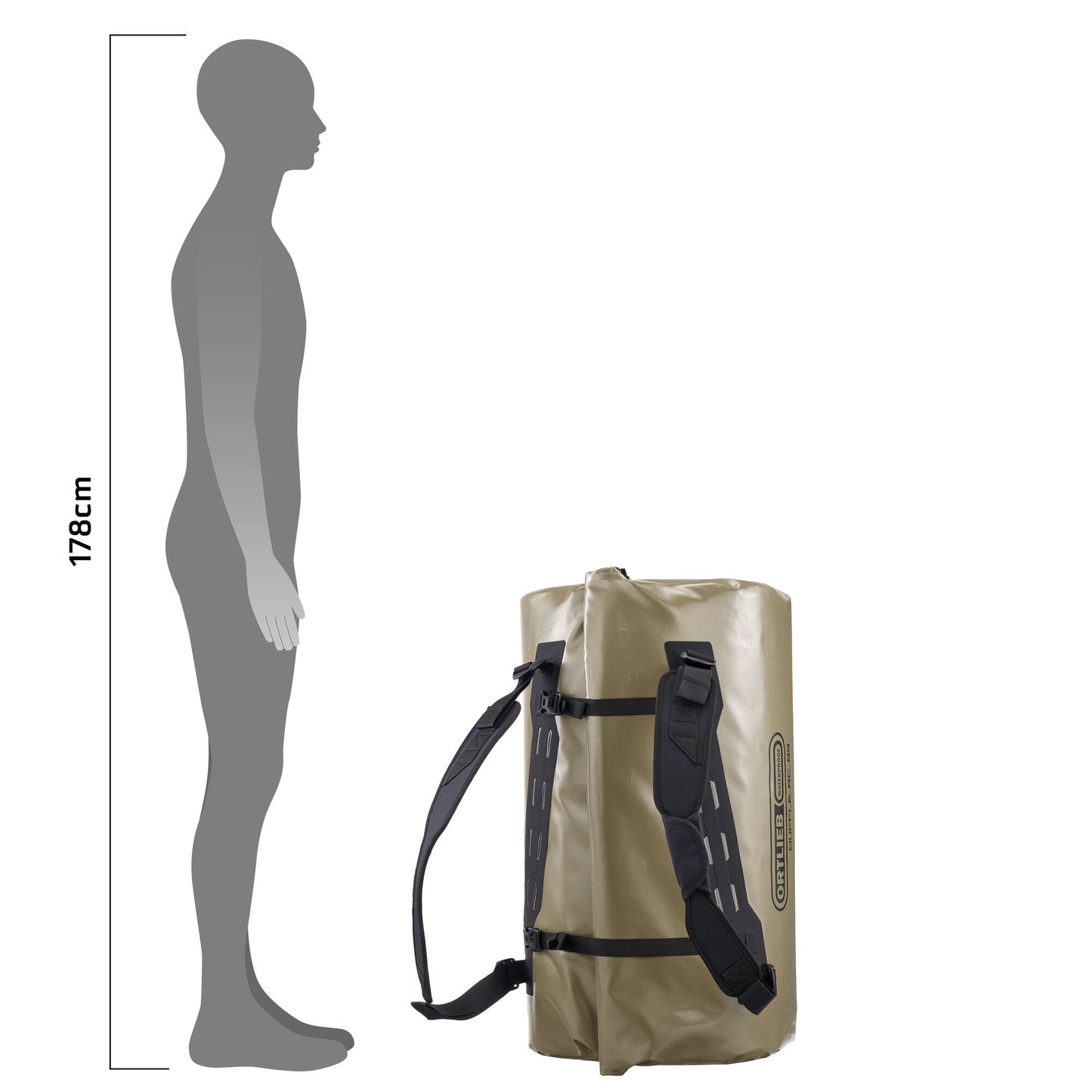 ORTLIEB TRAVEL BAG DUFFLE RC BLACK 49L