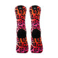 Electric Leopard Pink Socks