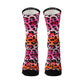 Electric Leopard Pink Socks