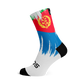 Eritrea Splash Flag Socks