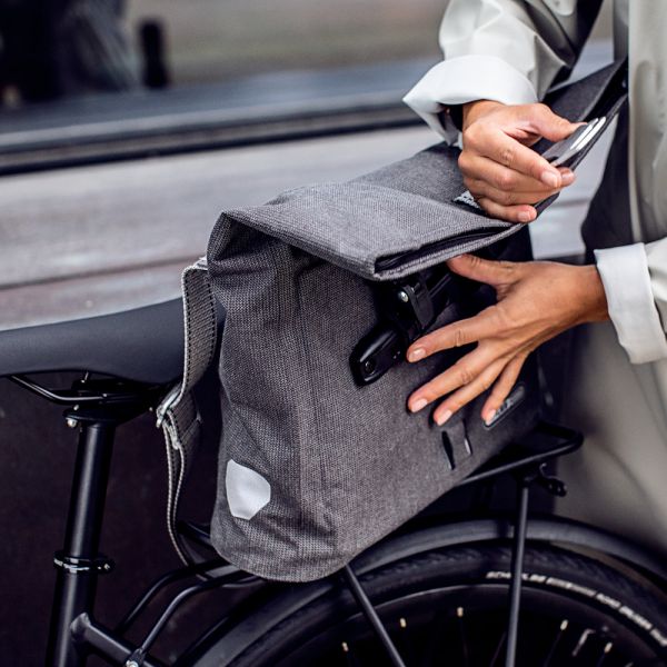 ORTLIEB PANNIER URBAN TWIN-CITY QL2.1 ASH ROSE 9L (SINGLE)