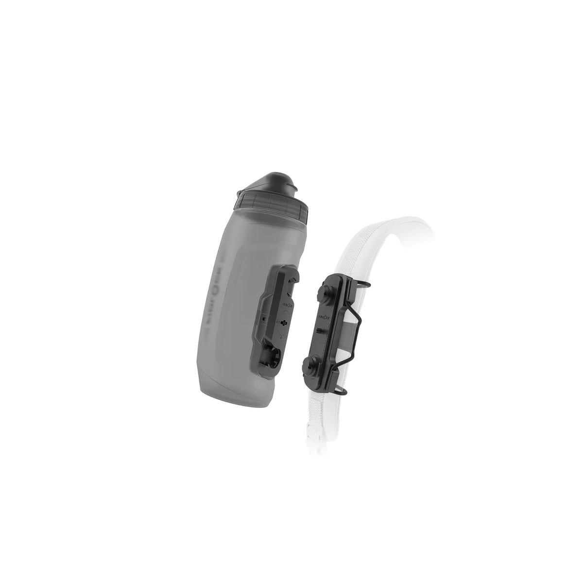 Fidlock bouteille 590ml avec base Tex - transparent-noir