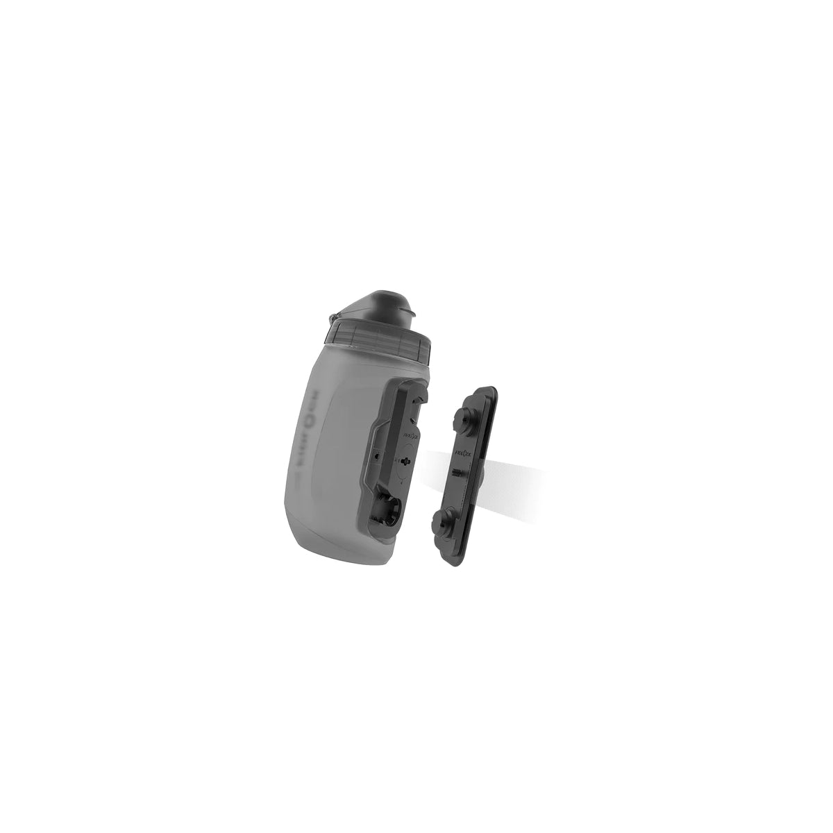 Fidlock bouteille 450ml avec base Tex - transparent-noir