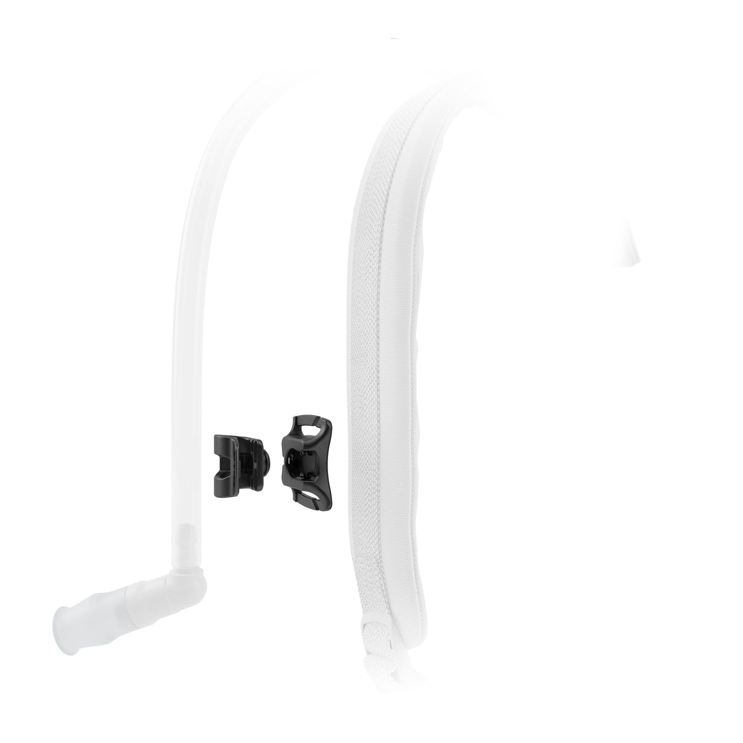 Fidlock accessoires clip de tube moyen 11mm - noir