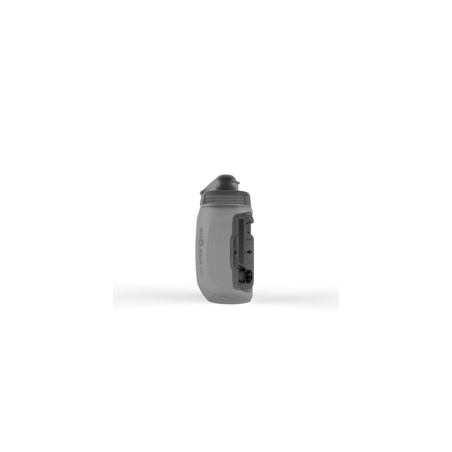 Fidlock bouteille antibactérienne simple Twist 450ml - transparent-noir