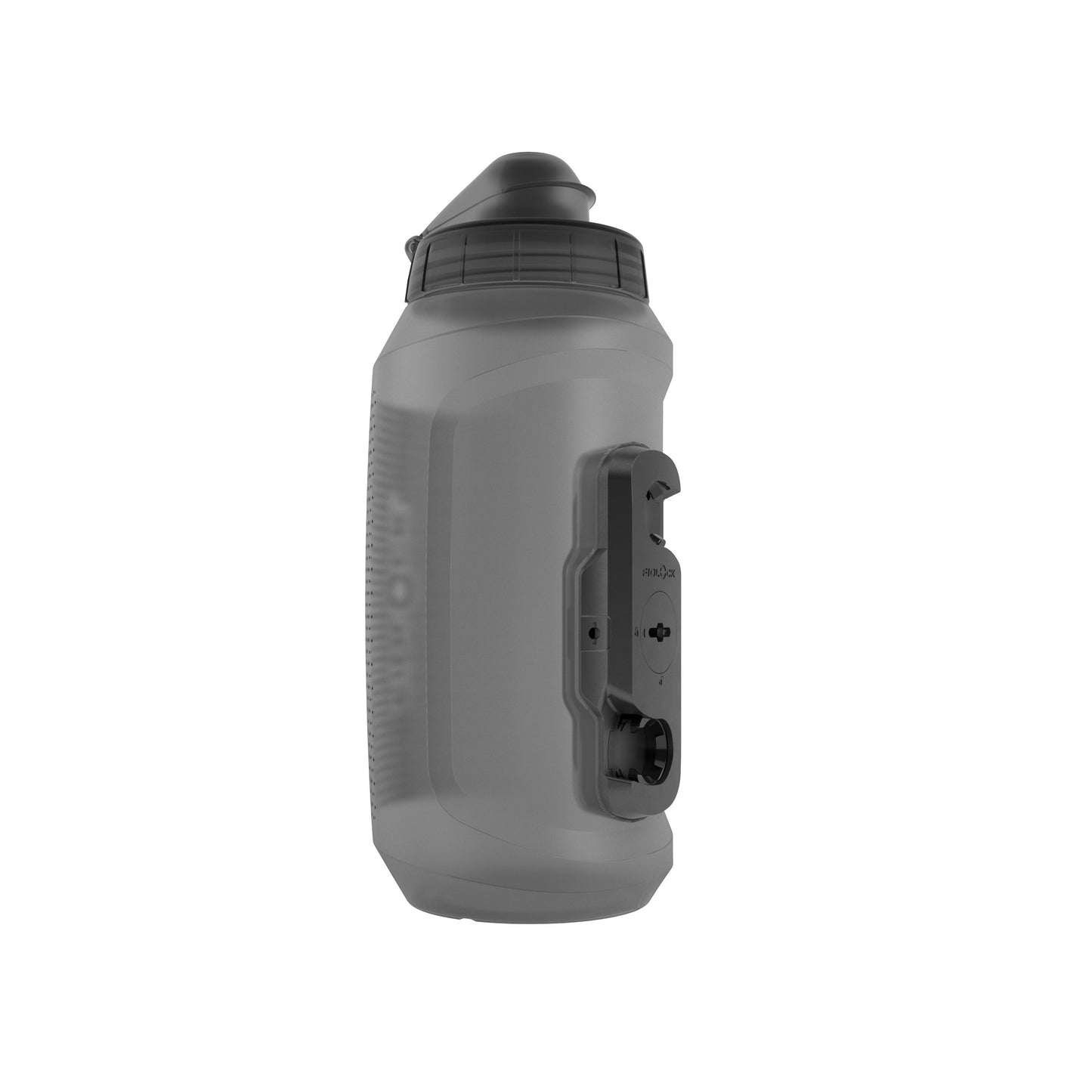 Fidlock bouteille antibactérienne Twist 750ml avec base de vélo - transparent-noir