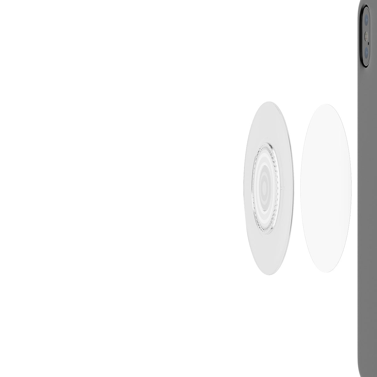 Fidlock support adhésif Vacuum Uni - transparent