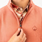 Player Preferred™ Waffle Knit Pullover in terracotta, featuring a relaxed fit and textured knit fabric.