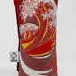 Fire & Fury Fairway Cover featuring a vibrant flame and wave design, designed to protect golf clubs with style.