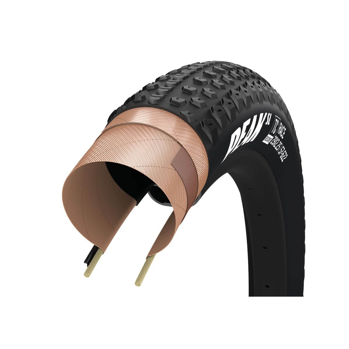 Goodyear pneu de vélo de montagne Peak SL Race sans chambre à air complet 29x2.25 noir