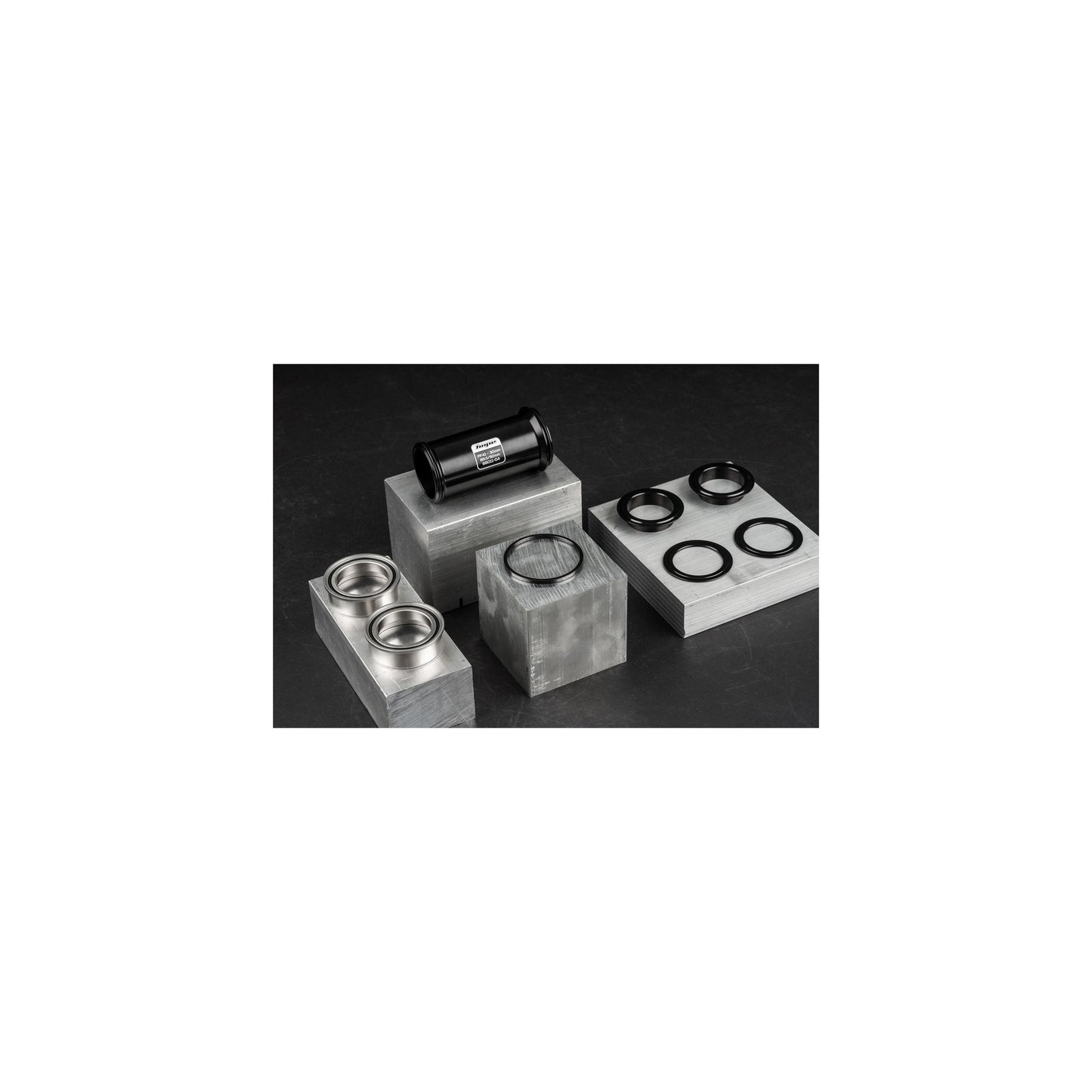 HOPE - BOÎTE DE PÉDALIER STAINLESS PF41 92-30MM NOIR