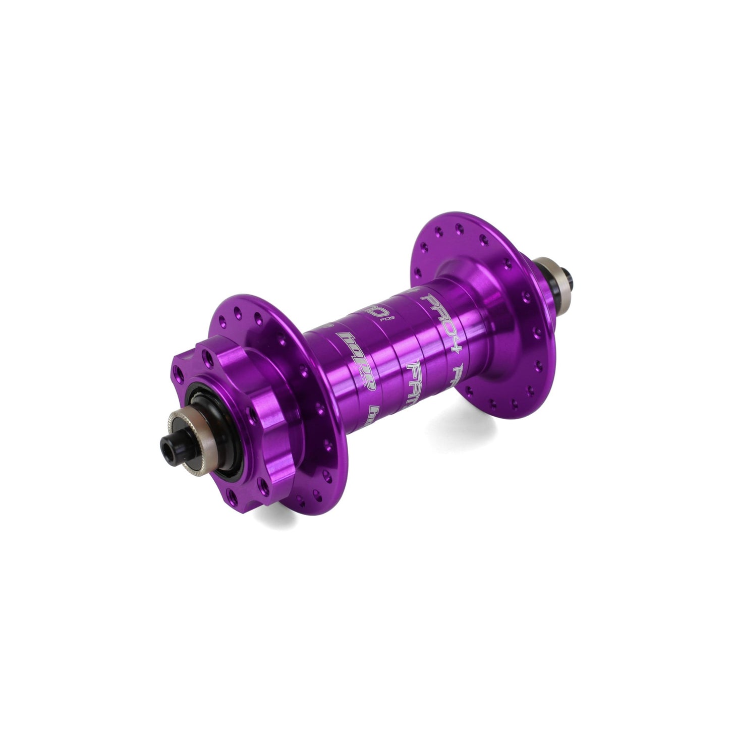 Hope - Moyeu avant Pro 4 Fatsno 32H Violet QR 135mm FDS