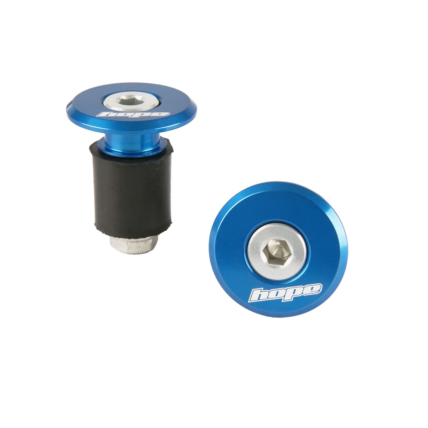 Hope - Bouchon de guidon Grip Doctor Paire-Bleu
