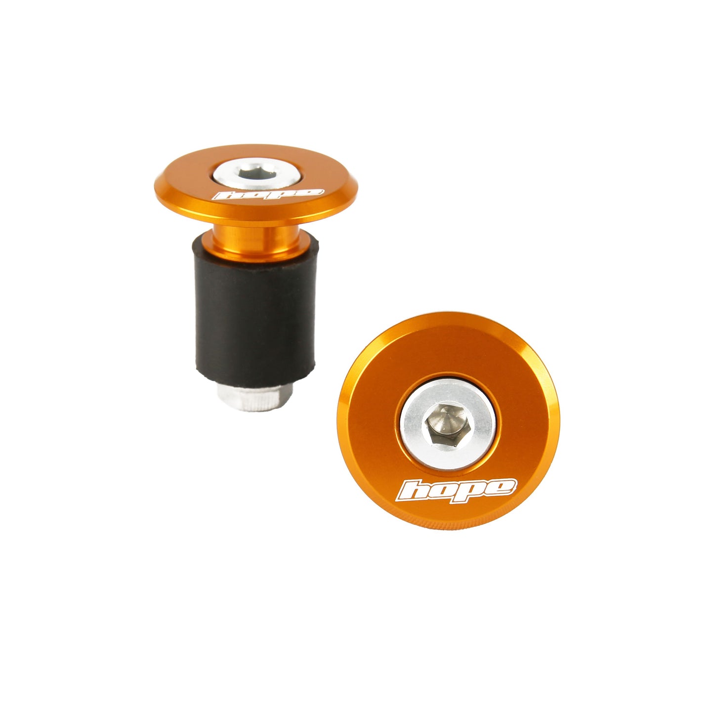 Hope - Bouchon de guidon Grip Doctor Paire-Orange