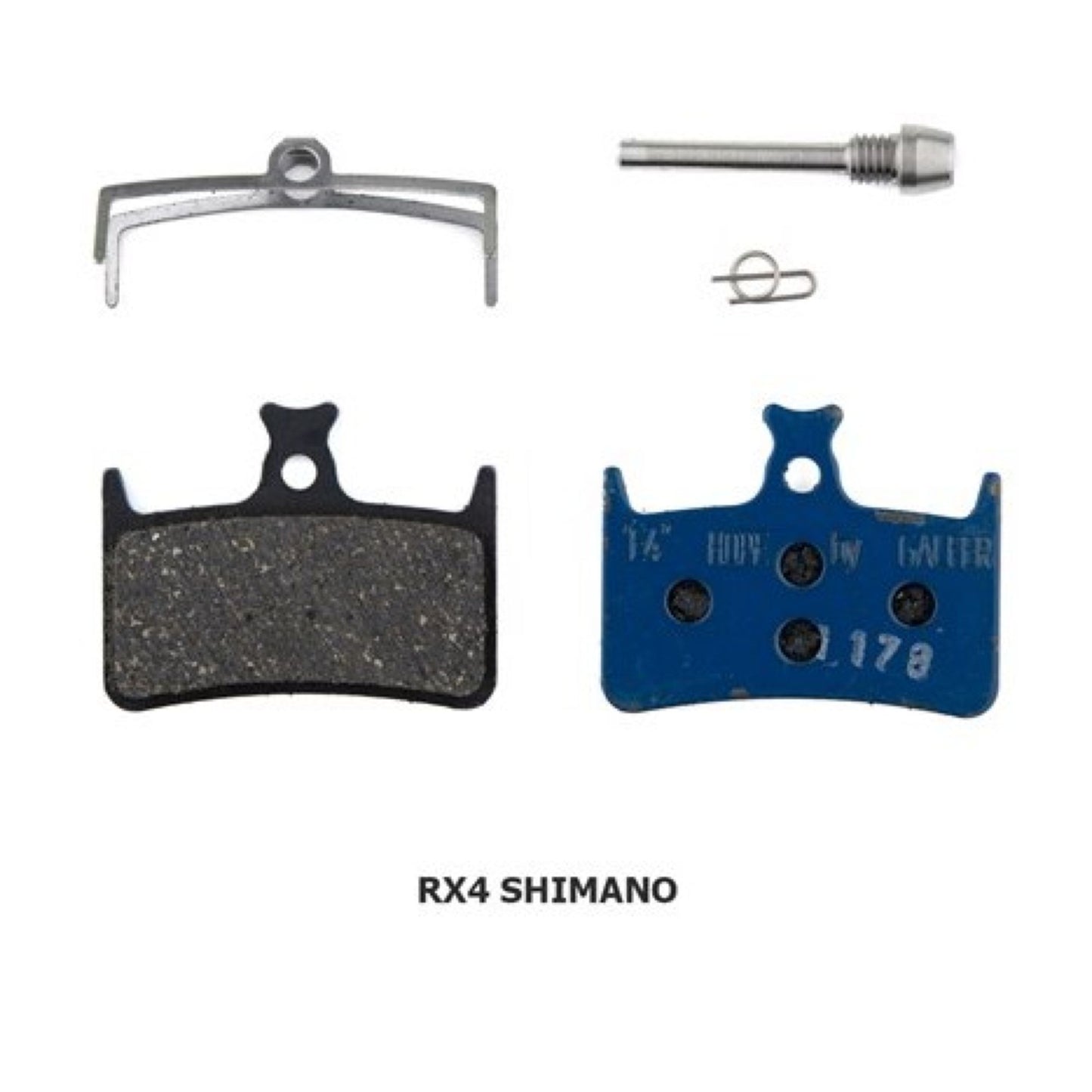 Hope - Plaquettes de frein RX4+/E4/Mono M4 Bleu(Road) Paire