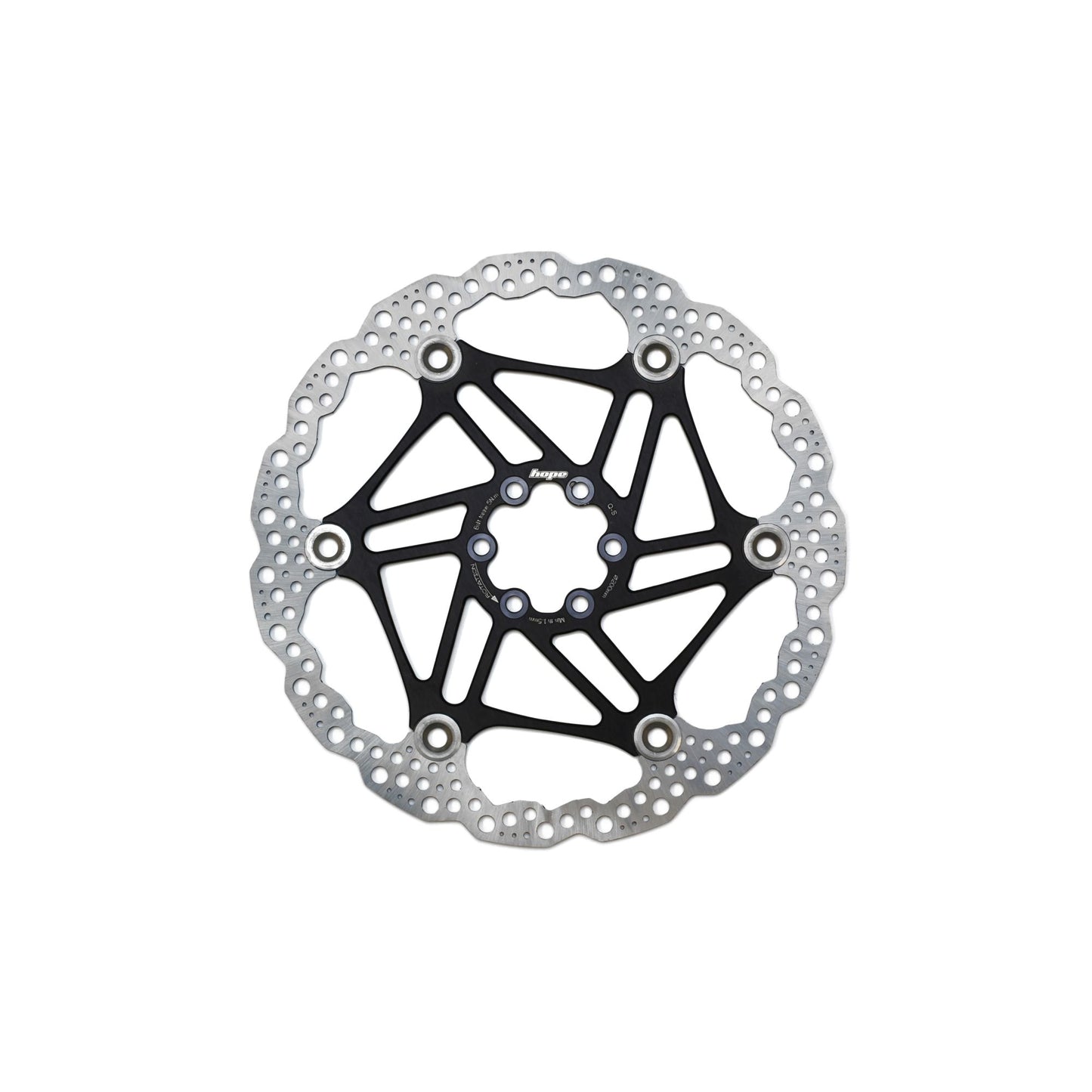Hope - Disque de frein flottant 200mm 6 trous Noir