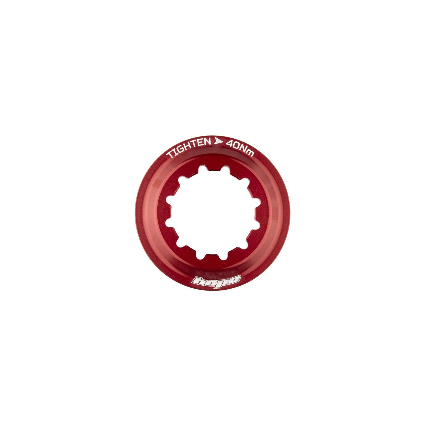 Hope - Bague de blocage Centerlock pour disque de frein Rouge