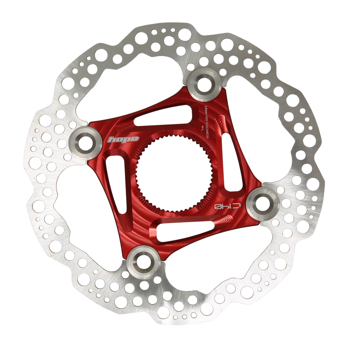 HOPE - HOPE - MTB DISQUE CENTERLOCK - 140MM - ROUGE