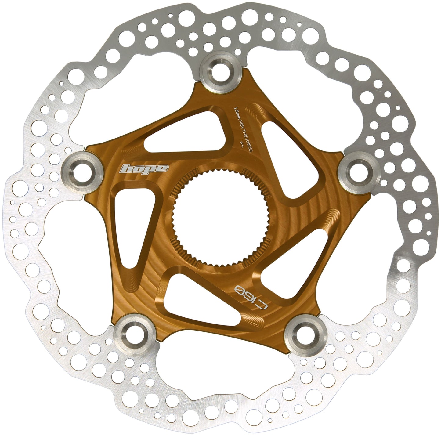 HOPE - MTB DISQUE CENTERLOCK - 160MM - BRONZE