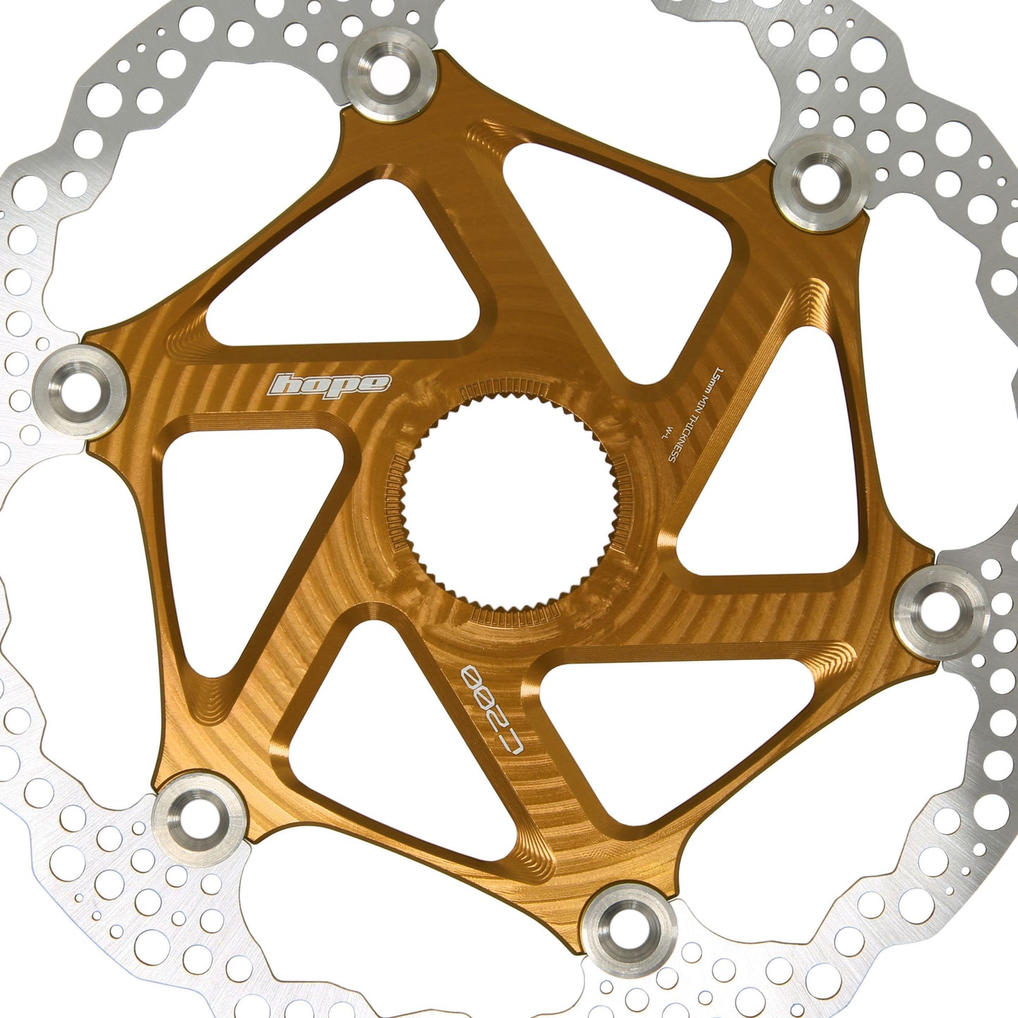 HOPE - MTB DISQUE CENTERLOCK - 200MM - BRONZE