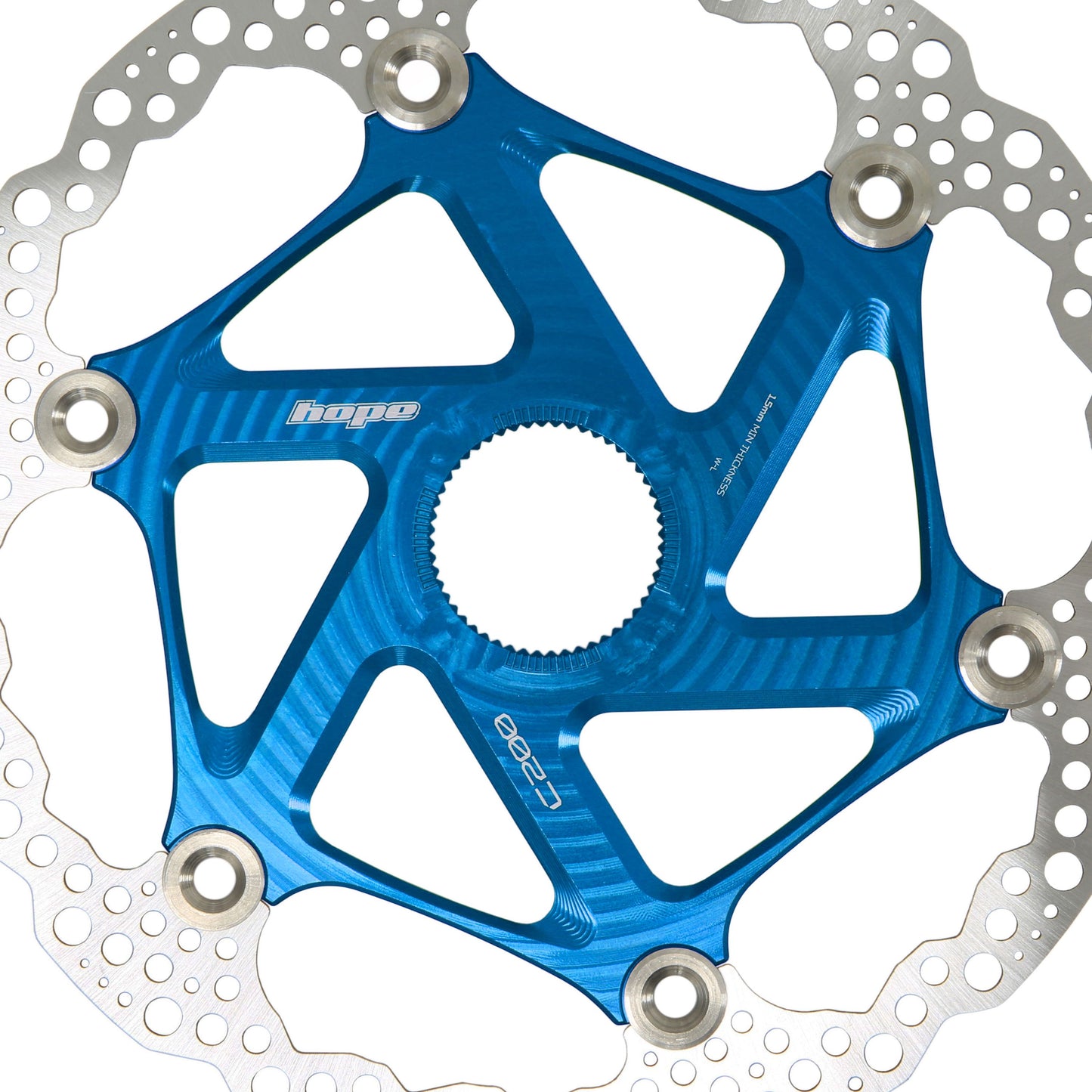 HOPE - DISQUE DE FREIN MTB CENTERLOCK 200MM BLEU